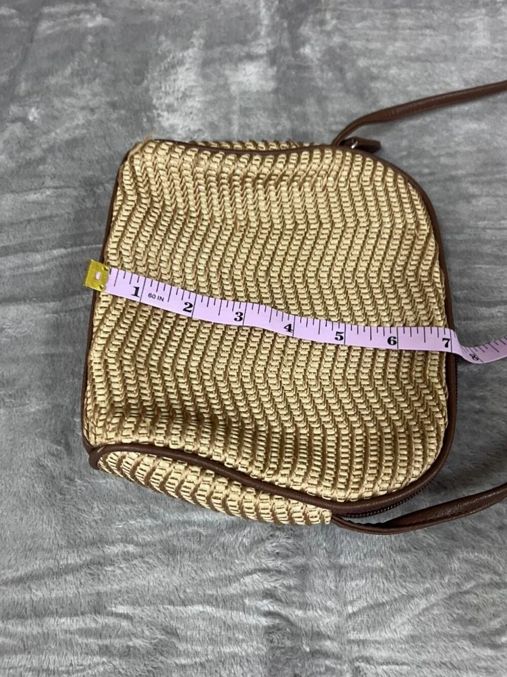 Etienne Aigner Woven Crossboy Bag